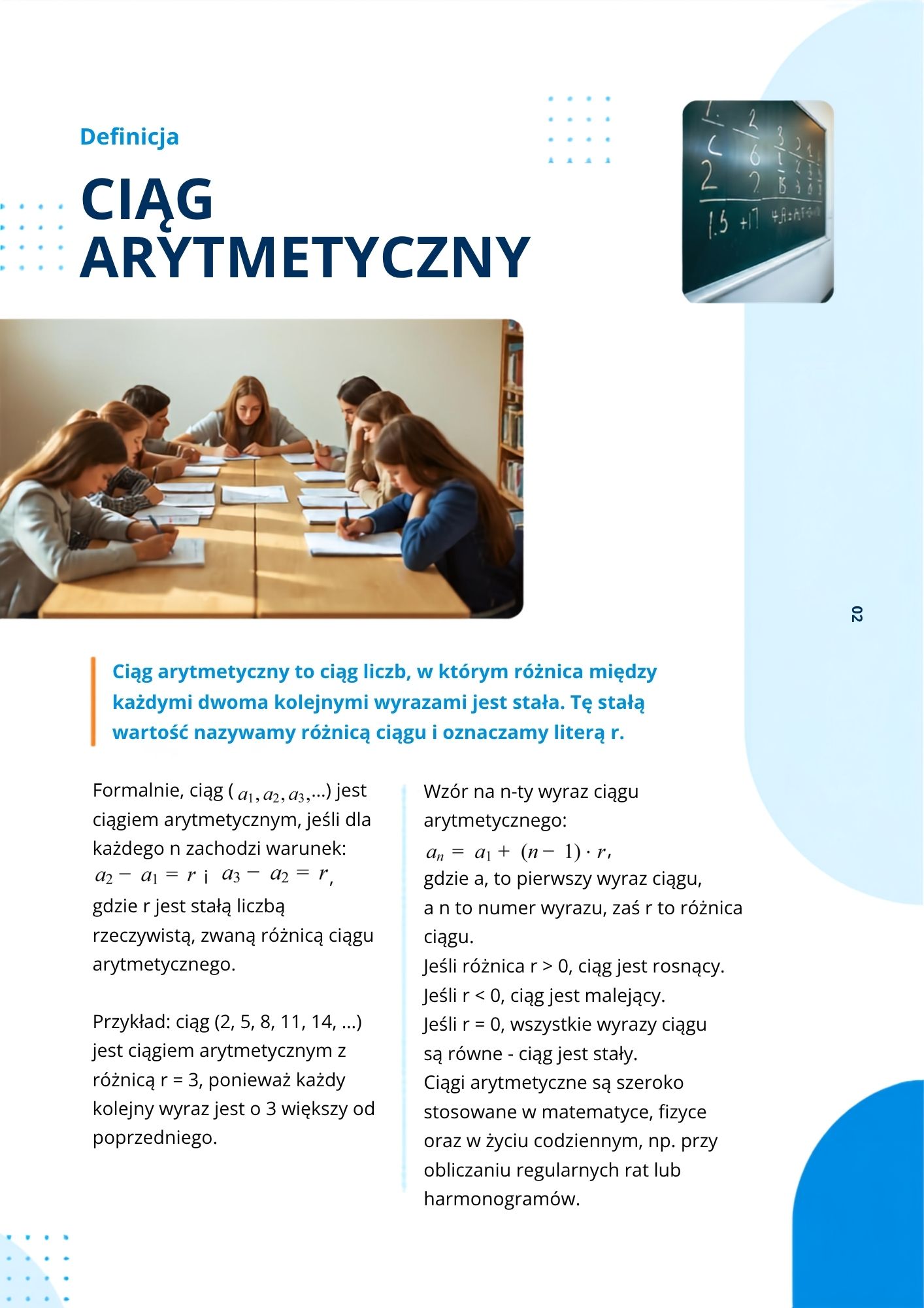 Pakiet do Matury 2027 - Funkcja kwadratowa + mini-kurs z matematyki do Matury + Ciąg arytmetyczny - obrazek 8