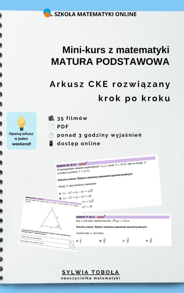 Edubook Mini-Kurs z matematyki do matury + wideo